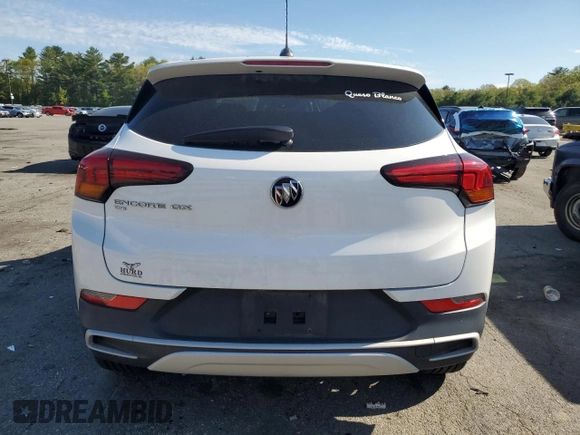 2020 Buick Encore GX Preferred с VIN KL4MMCSLXLB106991, выставлен на аукционе Copart как лот 56003145 с пробегом 74 242 миль миль и Списание • Salvage title. История ставок и продаж доступна на DreamBid. Изображение 6.