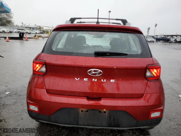 2024 Hyundai Venue Limited with VIN KMHRC8A34RU302950, listed as a Copart auction lot 44394045 with 3,551 mi miles and Salvage Title. Bid and sale history available at carsss.com. Image 6.