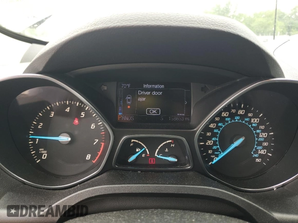 2013 Ford Escape Titanium with VIN 1FMCU9J90DUB42460, listed as a Copart auction lot 59846415 with 158,653 mi miles and Clean title. Bid and sale history available at DreamBid. Image 9.