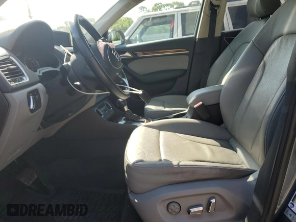 2017 Audi Q3 Premium Plus with VIN WA1JCCFS6HR010183, listed as a Copart auction lot 53792095 with 72,859 mi miles and Salvage title. Bid and sale history available at DreamBid. Image 7.