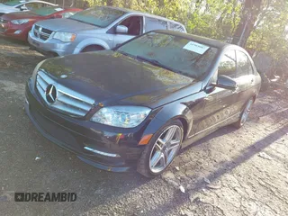 2011 Mercedes-Benz C 350 Sport with VIN WDDGF5GB0BR145111, listed as a IAAI auction lot 41989087 with 124,346 mi miles and . Bid and sale history available at DreamBid. Image 2.