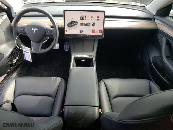 2022 Tesla Model 3 Performance with VIN 5YJ3E1EC7NF269001, listed as a Copart auction lot 72729544 with 37,837 mi miles and Salvage Title. Bid and sale history available at carsss.com. Image 8.