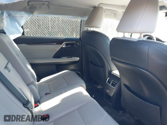2017 Lexus RX with VIN 2T2ZZMCA8HC072487, listed as a IAAI auction lot 41161196 with 119,897 mi miles. Bid and sale history available at carsss.com. Image 8.