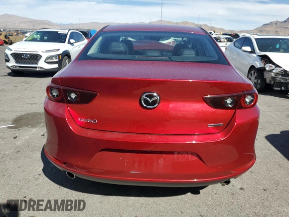 2024 Mazda 3 S Select Sport with VIN 3MZBPABM4RM413041, listed as a Copart auction lot 50608785 with 19,302 mi miles and Salvage Title. Bid and sale history available at DreamBid. Image 6.