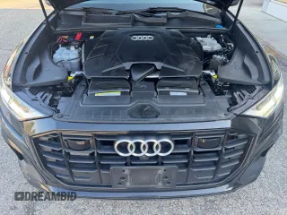 2019 Audi Q8 Premium Plus with VIN WA1EVAF16KD031014, listed as a Copart auction lot 55879645 with 116,056 mi miles and Clean Title. Bid and sale history available at carsss.com. Image 7.
