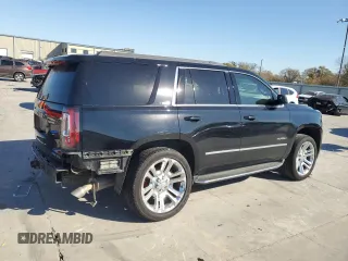 2018 GMC Yukon SLT with VIN 1GKS1BKC2JR296312, listed as a Copart auction lot 82218314 with 92,720 mi miles and Salvage Title. Bid and sale history available at carsss.com. Image 3.