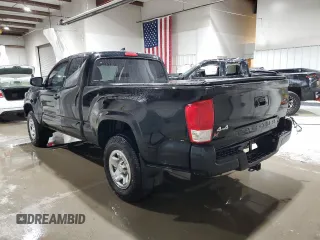 2016 Toyota Tacoma SR z VIN 5TFSX5EN0GX046693, wystawiony jako Copart lot #45871195 z przebiegiem 78 014 mil mil oraz Szkoda całkowita • Salvage title. Historia ofert i sprzedaży dostępna na DreamBid. Obrazek 2.