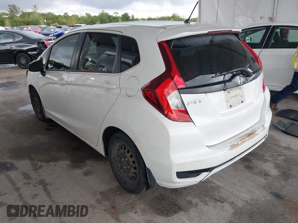 2018 Honda Fit LX with VIN 3HGGK5H49JM734620, listed as a IAAI auction lot 41984212 with 106,427 mi miles. Bid and sale history available at carsss.com. Image 3.