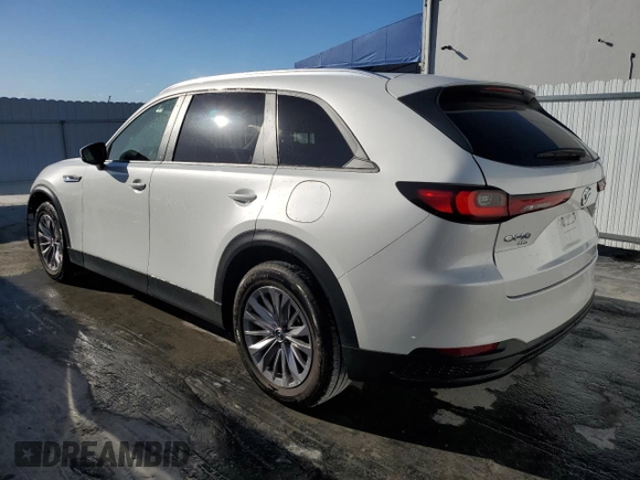 2025 Mazda CX-90 Select z VIN JM3KKAHD9S1193298, wystawiony jako Copart lot #45603925 z przebiegiem 8 915 mil mil oraz Czysty tytuł • Clean title. Historia ofert i sprzedaży dostępna na DreamBid. Obrazek 2.