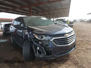 2019 Chevrolet Equinox LS z VIN 3GNAXHEV8KL190100, wystawiony jako IAAI lot #41725409 z przebiegiem 36 175 mil mil oraz . Historia ofert i sprzedaży dostępna na DreamBid. Obrazek 1.