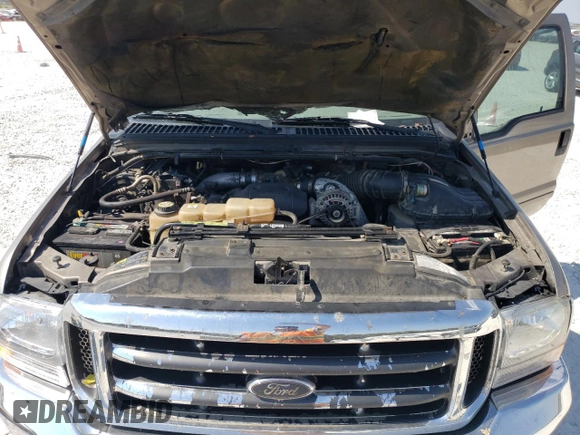 2002 Ford F-350 XL with VIN 3FTSW31F62MA15436, listed as a Copart auction lot 75384314 with 284,637 mi miles and Salvage Title. Bid and sale history available at DreamBid. Image 11.