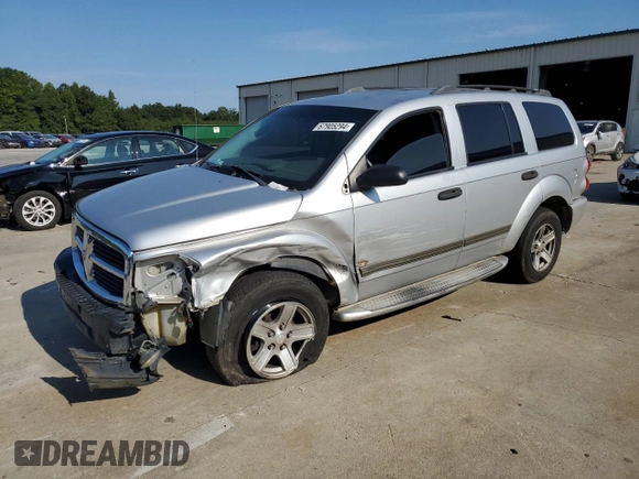 2004 Dodge Durango SLT z VIN 1D4HD48N94F193222, wystawiony jako Copart lot #67905294 z przebiegiem 293 754 mil mil oraz Szkoda całkowita • Salvage title. Historia ofert i sprzedaży dostępna na DreamBid. Obrazek 1.