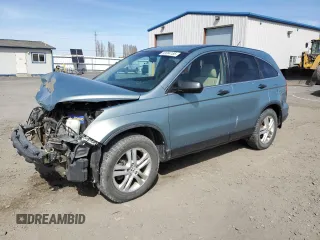 2010 Honda CR-V EX with VIN 5J6RE4H51AL090396, listed as a Copart auction lot 53004185 with 194,925 mi miles and Salvage Title. Bid and sale history available at carsss.com. Image 1.