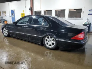 2004 Mercedes-Benz S 430 with VIN WDBNG83J64A405380, listed as a Copart auction lot 48613625 with 128,042 mi miles and Clean Title. Bid and sale history available at DreamBid. Image 2.