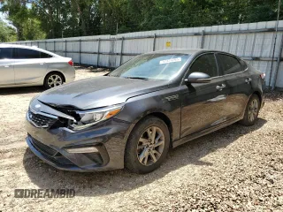2019 Kia Optima LX with VIN 5XXGT4L35KG294208, listed as a Copart auction lot 57424295 with 122,375 mi miles and Non repairable. Bid and sale history available at DreamBid. Image 1.
