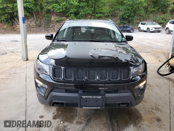 2021 Jeep Compass Sport with VIN 3C4NJDAB6MT584116, listed as a Copart auction lot 55107675 with 75,345 mi miles and Salvage title. Bid and sale history available at DreamBid. Image 5.