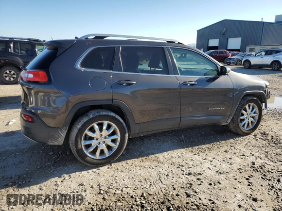 2014 Jeep Cherokee Limited с VIN 1C4PJMDB4EW241174, выставлен на аукционе Copart как лот 55958095 с пробегом 71 172 миль миль и Списание • Salvage title. История ставок и продаж доступна на DreamBid. Изображение 3.