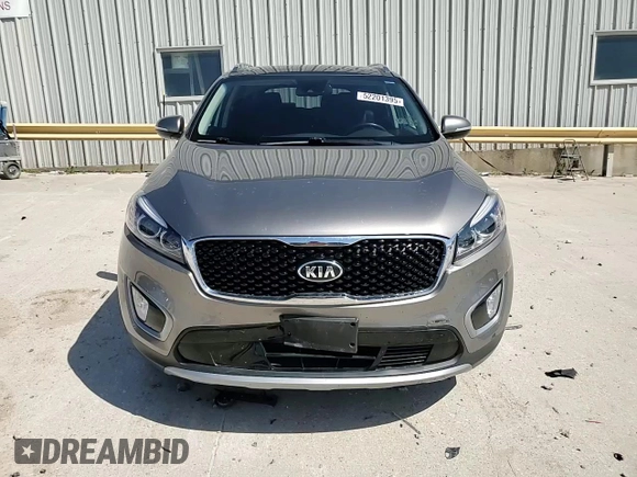 2017 Kia Sorento EX V6 with VIN 5XYPH4A53HG308066, listed as a Copart auction lot 52201395 with 119,910 mi miles and Salvage Title. Bid and sale history available at carsss.com. Image 12.