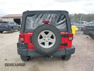 2015 Jeep Wrangler Sport with VIN 1C4GJWAGXFL686842, listed as a IAAI auction lot 42040058 with 154,091 mi miles. Bid and sale history available at carsss.com. Image 16.