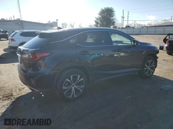 2019 Lexus RX with VIN 2T2BZMCA6KC206373, listed as a Copart auction lot 42212445 with 75,084 mi miles and Salvage Title. Bid and sale history available at carsss.com. Image 3.