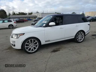2015 Land Rover Range Rover HSE z VIN SALGS2VF9FA204857, wystawiony jako Copart lot #50898825 z przebiegiem 102 401 mil mil oraz Czysty tytuł • Clean title. Historia ofert i sprzedaży dostępna na DreamBid. Obrazek 1.