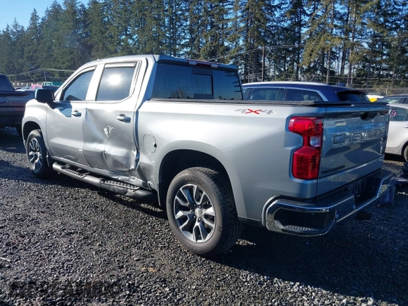 2023 Chevrolet Silverado 1500 LT with VIN 1GCPDDEK5PZ257729, listed as a IAAI auction lot 41451074 with 22,319 mi miles. Bid and sale history available at carsss.com. Image 3.