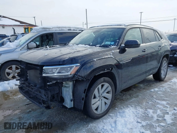 2021 Volkswagen Atlas SE with VIN 1V2KE2CA0MC231882, listed as a IAAI auction lot 41542291 with 37,219 mi miles and . Bid and sale history available at DreamBid. Image 22.