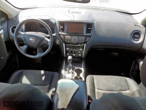 2018 Nissan Pathfinder S with VIN 5N1DR2MN6JC643909, listed as a Copart auction lot 49747835 with 148,985 mi miles and Clean Title. Bid and sale history available at carsss.com. Image 8.