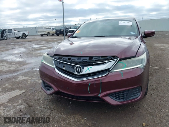 2016 Acura ILX w/Premium Pkg with VIN 19UDE2F72GA002695, listed as a IAAI auction lot 41527504 with 167,756 mi miles. Bid and sale history available at carsss.com. Image 6.