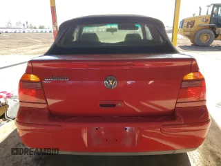 2001 Volkswagen Cabrio GLS with VIN 3VWCC21V51M810228, listed as a Copart auction lot 49821975 with Not Provided miles and Salvage Title. Bid and sale history available at DreamBid. Image 6.