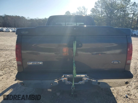 2007 Ford F-250 XL with VIN 1FTSX21P77EB50177, listed as a Copart auction lot 49782485 with 121,286 mi miles and Clean Title. Bid and sale history available at DreamBid. Image 6.