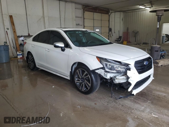 2019 Subaru Legacy Sport with VIN 4S3BNAS60K3041621, listed as a Copart auction lot 83895884 with 80,793 mi miles and Salvage Title. Bid and sale history available at carsss.com. Image 4.