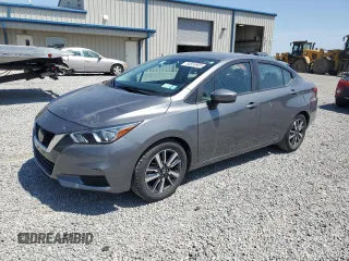 2021 Nissan Versa SV z VIN 3N1CN8EV9ML833227, wystawiony jako Copart lot #54655905 z przebiegiem 67 585 mil mil oraz Szkoda całkowita • Salvage title. Historia ofert i sprzedaży dostępna na DreamBid. Obrazek 1.
