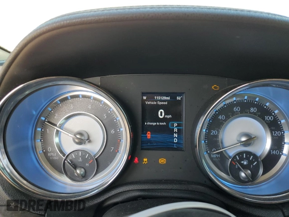 2013 Chrysler 300 with VIN 2C3CCAAG8DH578410, listed as a Copart auction lot 52553165 with 115,129 mi miles and Salvage Title. Bid and sale history available at carsss.com. Image 9.