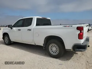 2020 Chevrolet Silverado 1500 Work Truck with VIN 1GCRYAEF0LZ166814, listed as a Copart auction lot 44057915 with 105,084 mi miles and Clean Title. Bid and sale history available at carsss.com. Image 2.