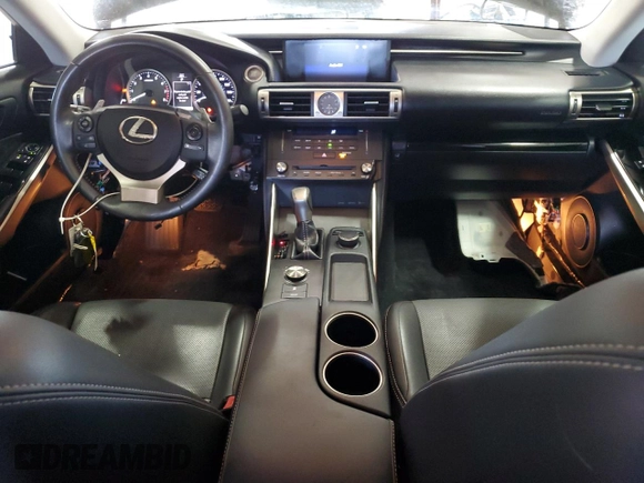 2015 Lexus IS 250 with VIN JTHBF1D25F5081824, listed as a Copart auction lot 60650895 with 96,211 mi miles and Salvage title. Bid and sale history available at DreamBid. Image 8.