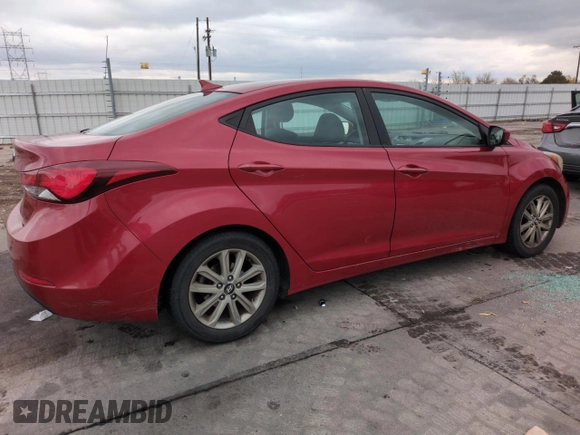 2014 Hyundai Elantra SE с VIN KMHDH4AEXEU160894, выставлен на аукционе Copart как лот 51998425 с пробегом 91 321 миль миль и Списание • Salvage title. История ставок и продаж доступна на DreamBid. Изображение 3.