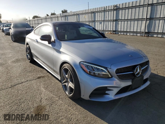 2023 Mercedes-Benz C 300 with VIN W1KWJ8DB2PG125672, listed as a Copart auction lot 61200474 with 11,699 mi miles and Salvage Title. Bid and sale history available at DreamBid. Image 4.