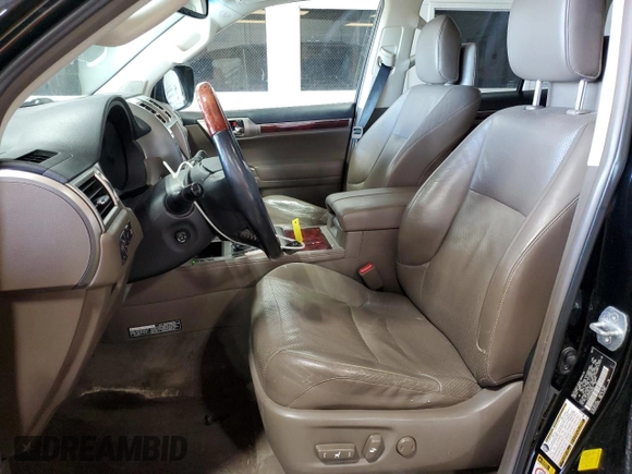 2012 Lexus GX 460 Premium with VIN JTJJM7FX4C5046554, listed as a Copart auction lot 46518085 with 219,060 mi miles and Salvage title. Bid and sale history available at DreamBid. Image 7.