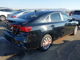 2023 Kia Forte LXS with VIN 3KPF24AD7PE684267, listed as a IAAI auction lot 41469986 with 23,780 mi miles and . Bid and sale history available at carsss.com. Image 4.