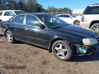 2003 Acura TL with VIN 19UUA56663A018784, listed as a IAAI auction lot 41407138 with 123,999 mi miles. Bid and sale history available at carsss.com. Image 1.