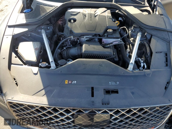 2023 Genesis G80 2.5T with VIN KMTGA4SC1PU166008, listed as a Copart auction lot 79831594 with 12,628 mi miles and Salvage Title. Bid and sale history available at DreamBid. Image 11.