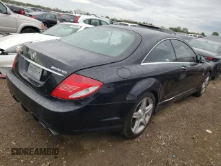 2008 Mercedes-Benz CL-Class V8 AMG with VIN WDDEJ77X98A007698, listed as a Copart auction lot 73547884 with 105,791 mi miles and Salvage Title. Bid and sale history available at carsss.com. Image 3.