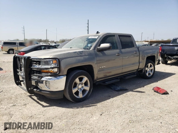 2017 Chevrolet Silverado 1500 LT with VIN 3GCPCREC3HG394713, listed as a Copart auction lot 49697805 with 71,088 mi miles and Salvage Title. Bid and sale history available at carsss.com. Image 1.