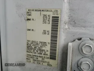 2012 Nissan Altima 2.5 SL with VIN 1N4AL2AP9CN485318, listed as a Copart auction lot 51121985 with 159,024 mi miles and Salvage Title. Bid and sale history available at carsss.com. Image 12.