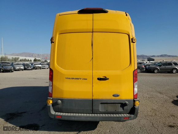 2018 Ford Transit Van with VIN 1FTYR2XM8JKA59641, listed as a Copart auction lot 74793504 with 0 mi miles and Non Repairable. Bid and sale history available at carsss.com. Image 6.