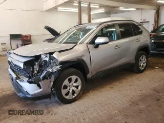2019 Toyota RAV4 LE with VIN 2T3G1RFV4KW062552, listed as a Copart auction lot 54140175 with 75,770 mi miles and Non Repairable. Bid and sale history available at DreamBid. Image 1.