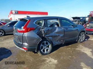 2019 Honda CR-V EX-L with VIN 7FARW1H84KE006415, listed as a IAAI auction lot 41135528 with 53,160 mi miles. Bid and sale history available at carsss.com. Image 4.