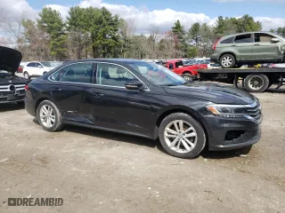 2020 Volkswagen Passat 2.0T SE with VIN 1VWSA7A37LC016672, listed as a Copart auction lot 51598285 with 134,298 mi miles and Salvage Title. Bid and sale history available at carsss.com. Image 4.