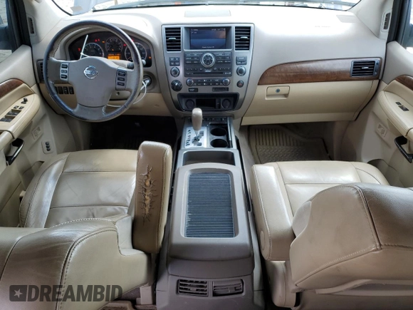 2008 Nissan Armada SE z VIN 5N1AA08C08N622642, wystawiony jako Copart lot #53407325 z przebiegiem 135 415 mil mil oraz Czysty tytuł • Clean title. Historia ofert i sprzedaży dostępna na DreamBid. Obrazek 8.